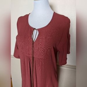 DR2 by Daniel Rainn Boho Dress with Pockets